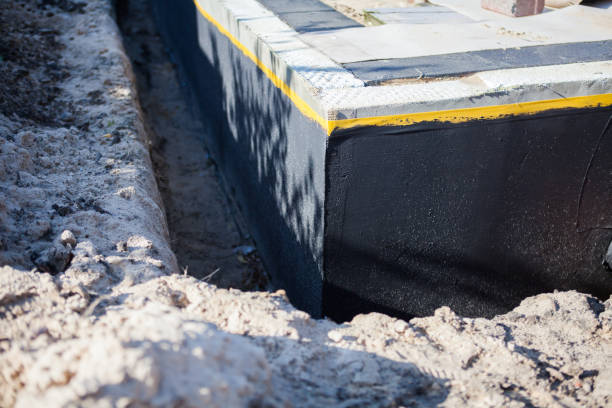 Residential Wet Basement Repair installation at a Philadelphia, PA home by SJ Waterproofing Pros